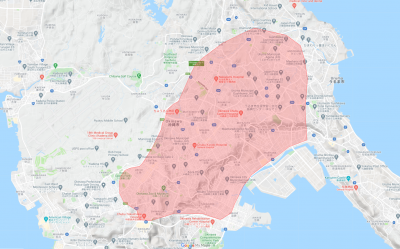 ウーバーイーツ沖縄エリアマップ